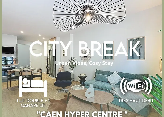 Break Chic Cosy Wifi Hyper Centre شقة